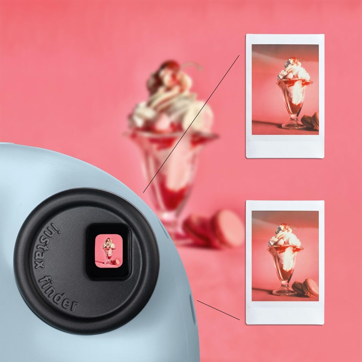 Instax Mini Appareil Photo (Pastel Blue)